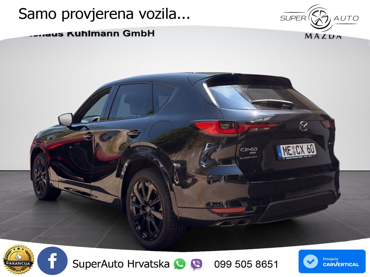 Mazda CX-60 3.3 e-Skyactiv D (254 KS) AWD Automatic LED+GR SJED+ACC