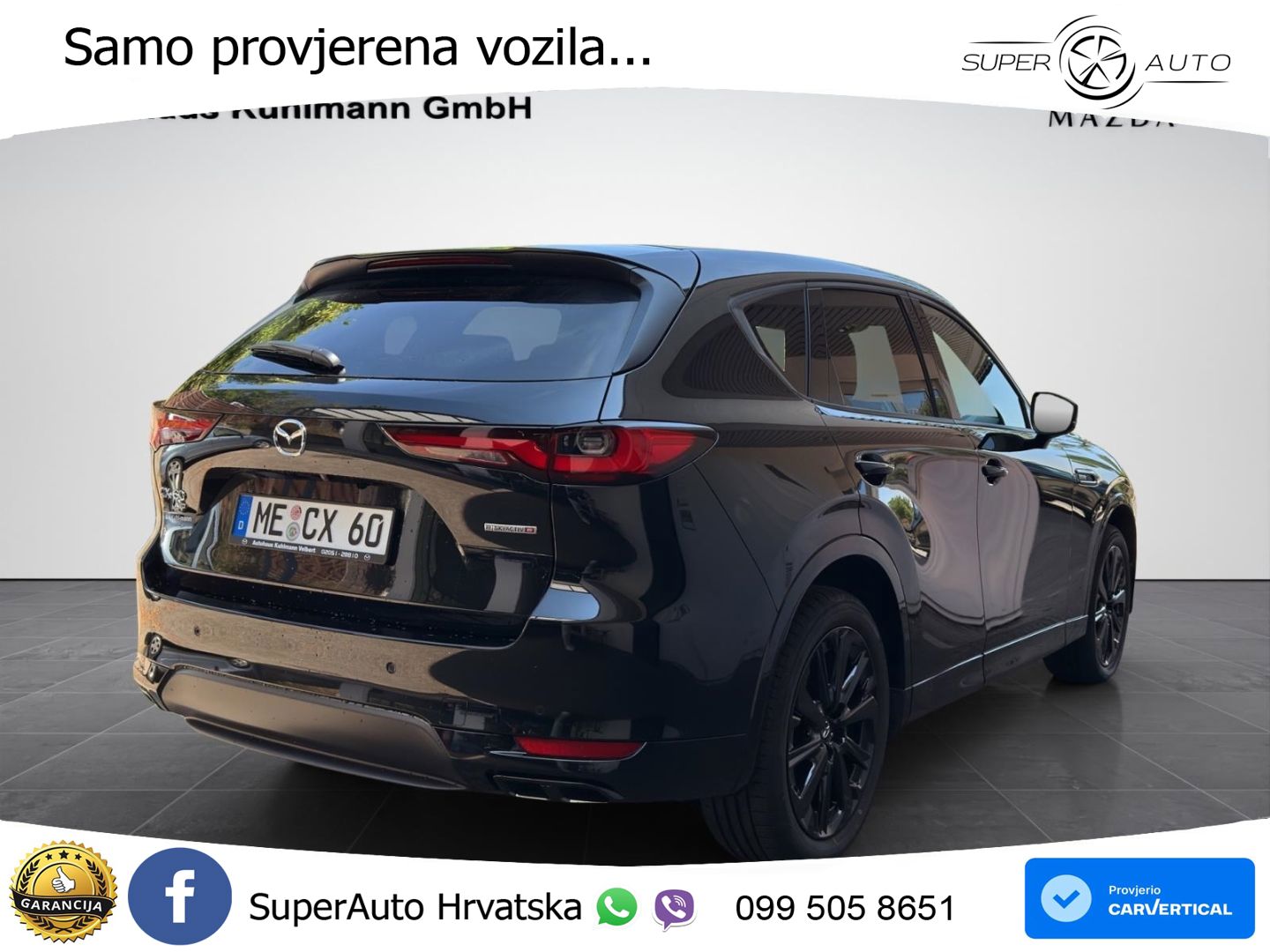 Mazda CX-60 3.3 e-Skyactiv D (254 KS) AWD Automatic LED+GR SJED+ACC