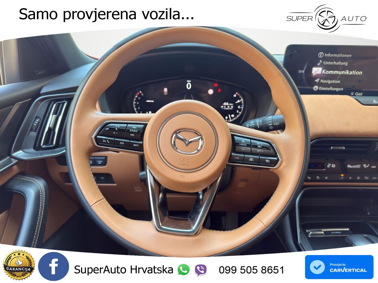 Mazda CX-60 3.3 e-Skyactiv D (254 KS) AWD Automatic LED+GR SJED+ACC