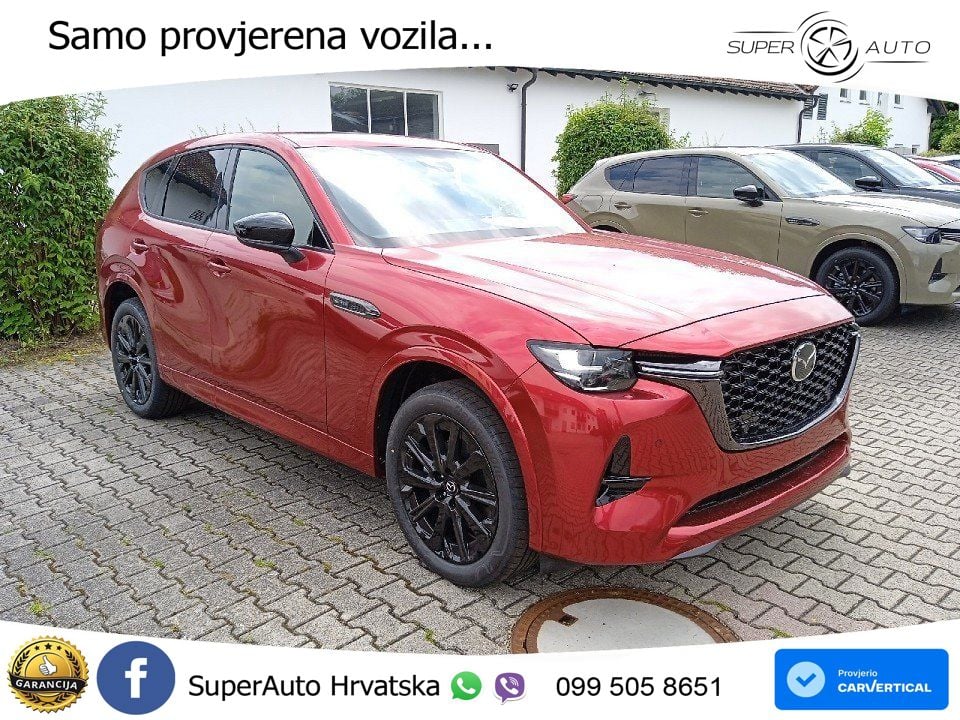 Mazda CX-60 3.3 e-Skyactiv D (254 KS) AWD Automatic MATRIX+GR SJED+KAM
