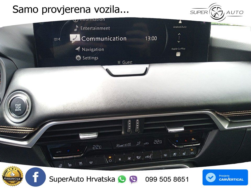 Mazda CX-60 3.3 e-Skyactiv D (254 KS) AWD Automatic MATRIX+GR SJED+KAM