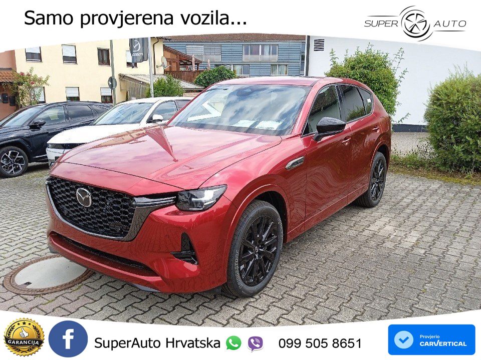 Mazda CX-60 3.3 e-Skyactiv D (254 KS) AWD Automatic MATRIX+GR SJED+KAM