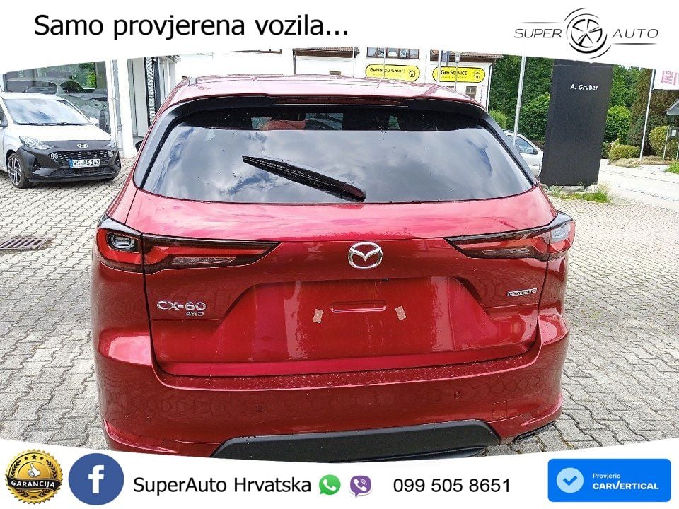 Mazda CX-60 3.3 e-Skyactiv D (254 KS) AWD Automatic MATRIX+GR SJED+KAM