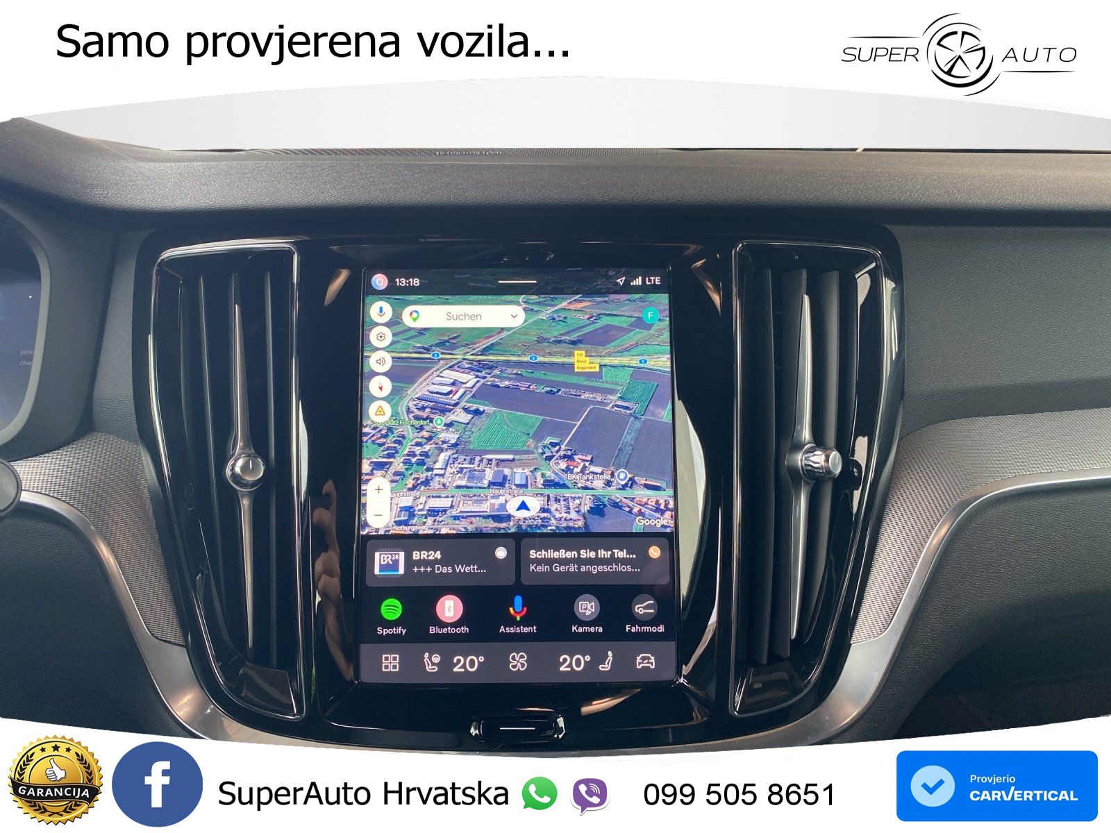 Volvo V60 2.0 T8 AWD Geartronic LED+GR SJED+ACC