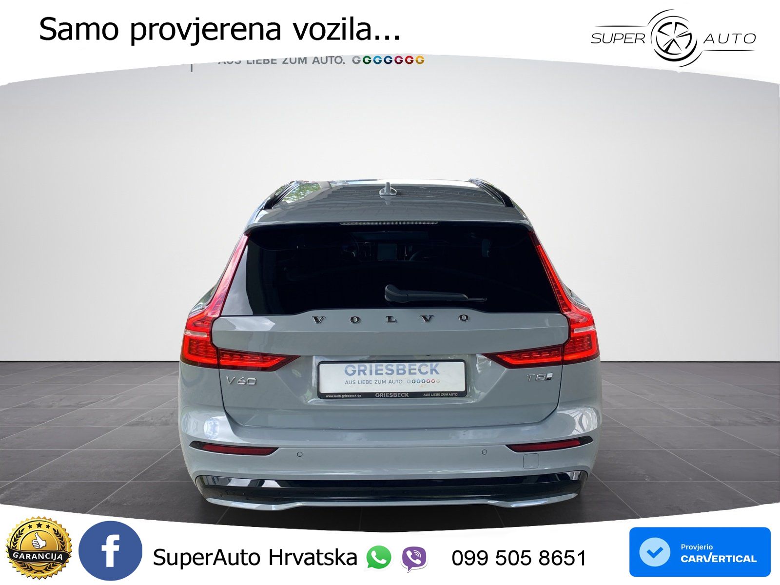 Volvo V60 2.0 T8 AWD Geartronic LED+GR SJED+ACC