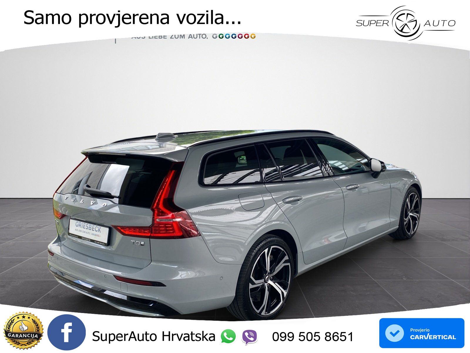 Volvo V60 2.0 T8 AWD Geartronic LED+GR SJED+ACC