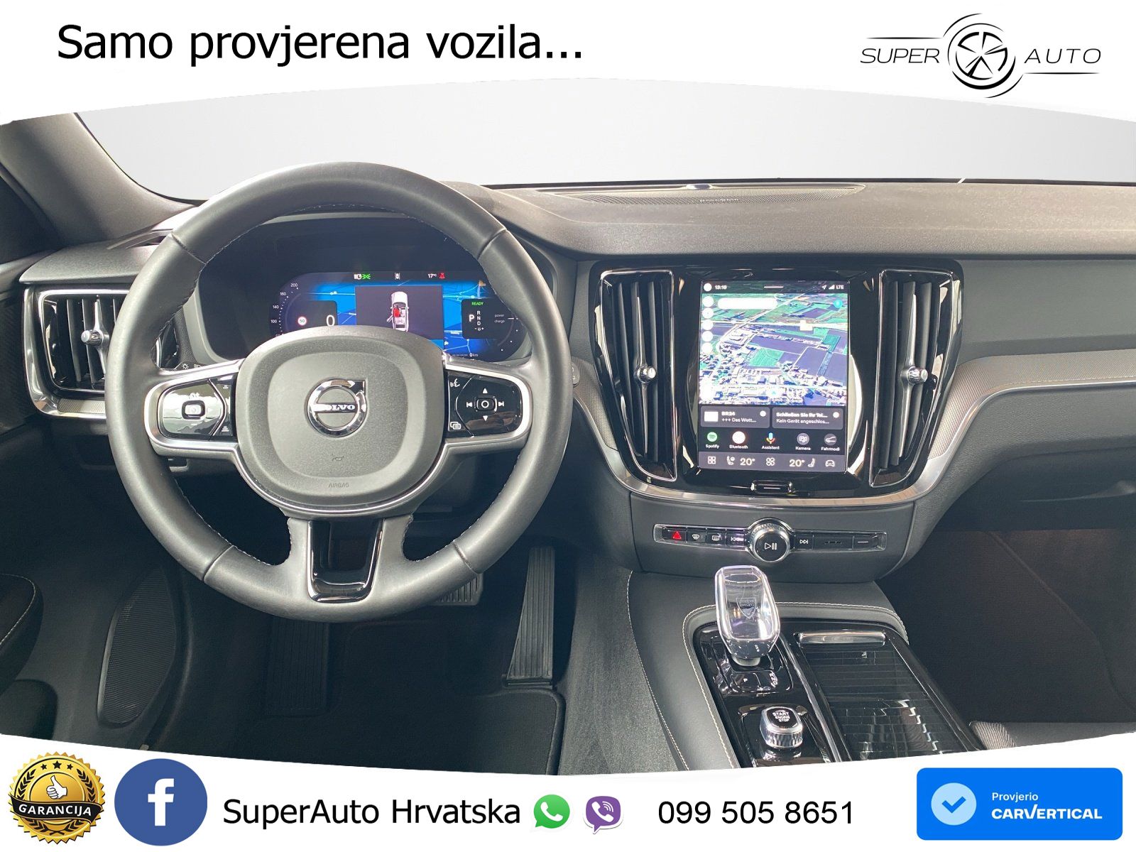 Volvo V60 2.0 T8 AWD Geartronic LED+GR SJED+ACC