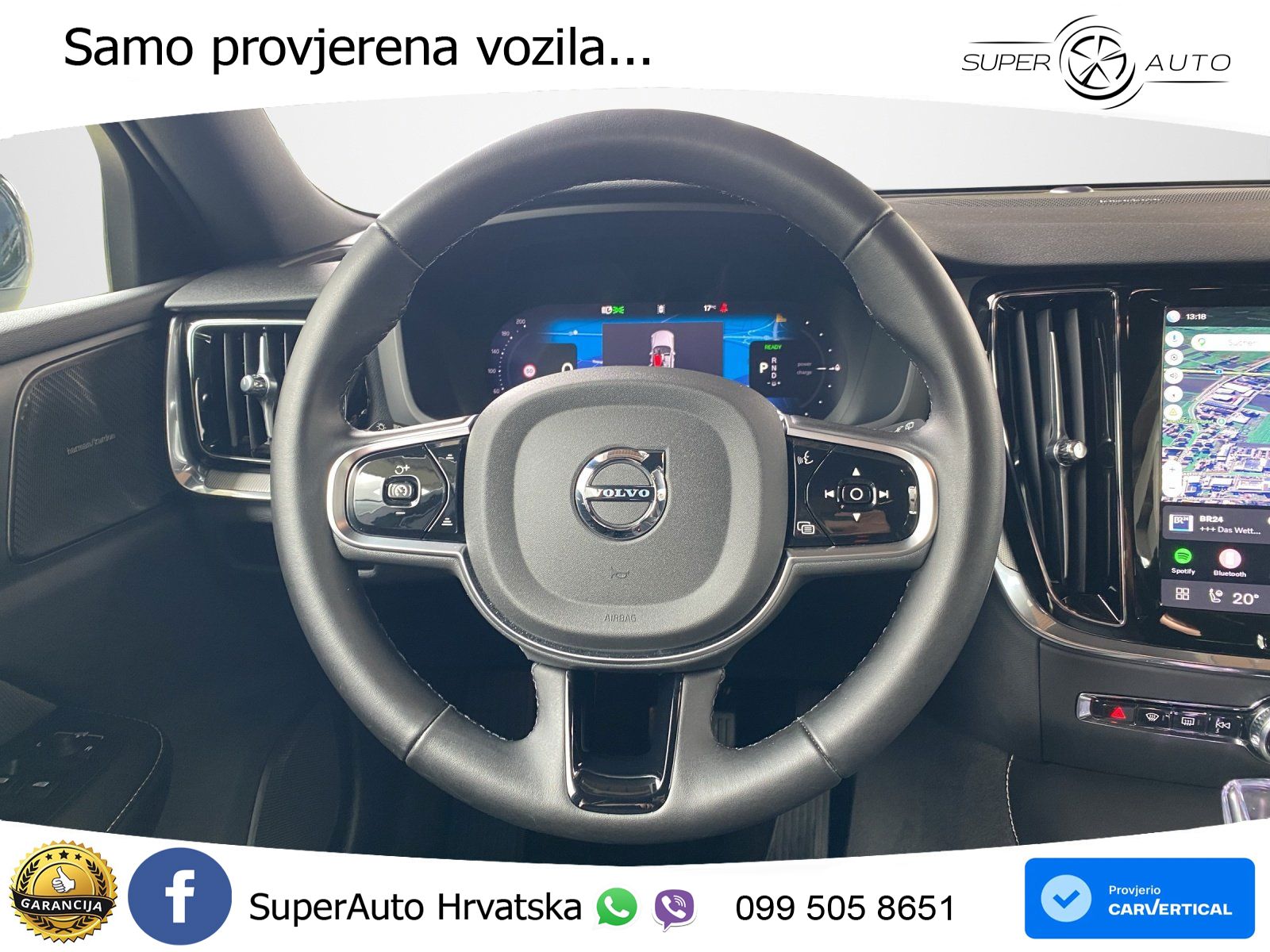 Volvo V60 2.0 T8 AWD Geartronic LED+GR SJED+ACC