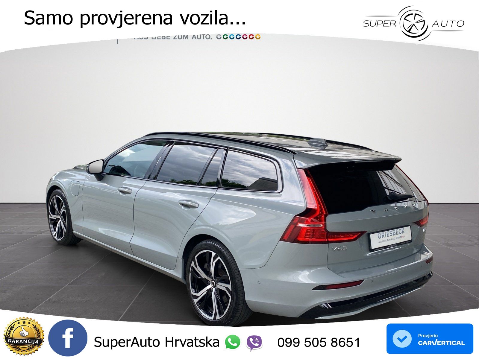 Volvo V60 2.0 T8 AWD Geartronic LED+GR SJED+ACC