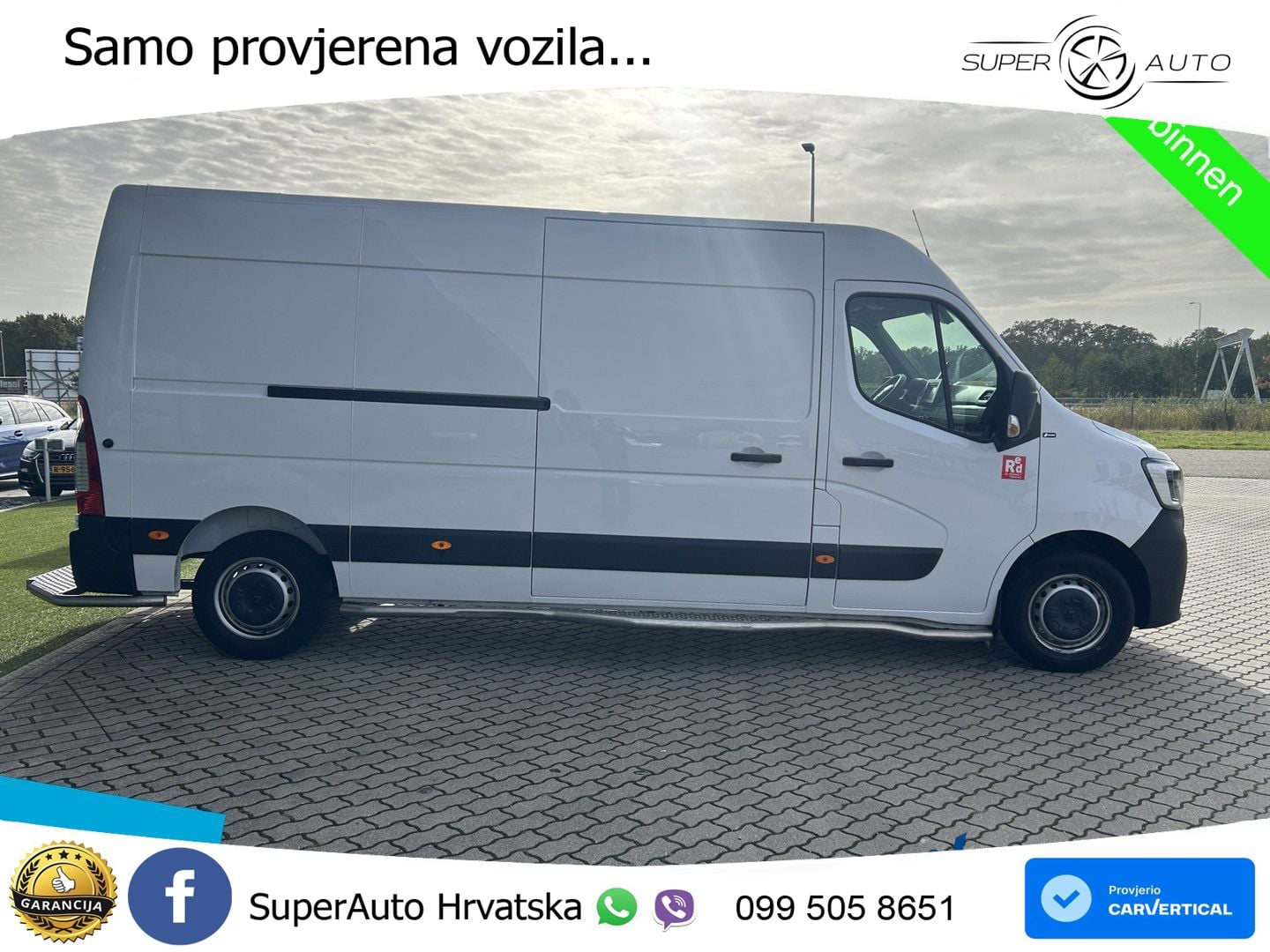 Renault Master T35 135 L3H2 Navigatie + PostNL inrichtin 136 KS