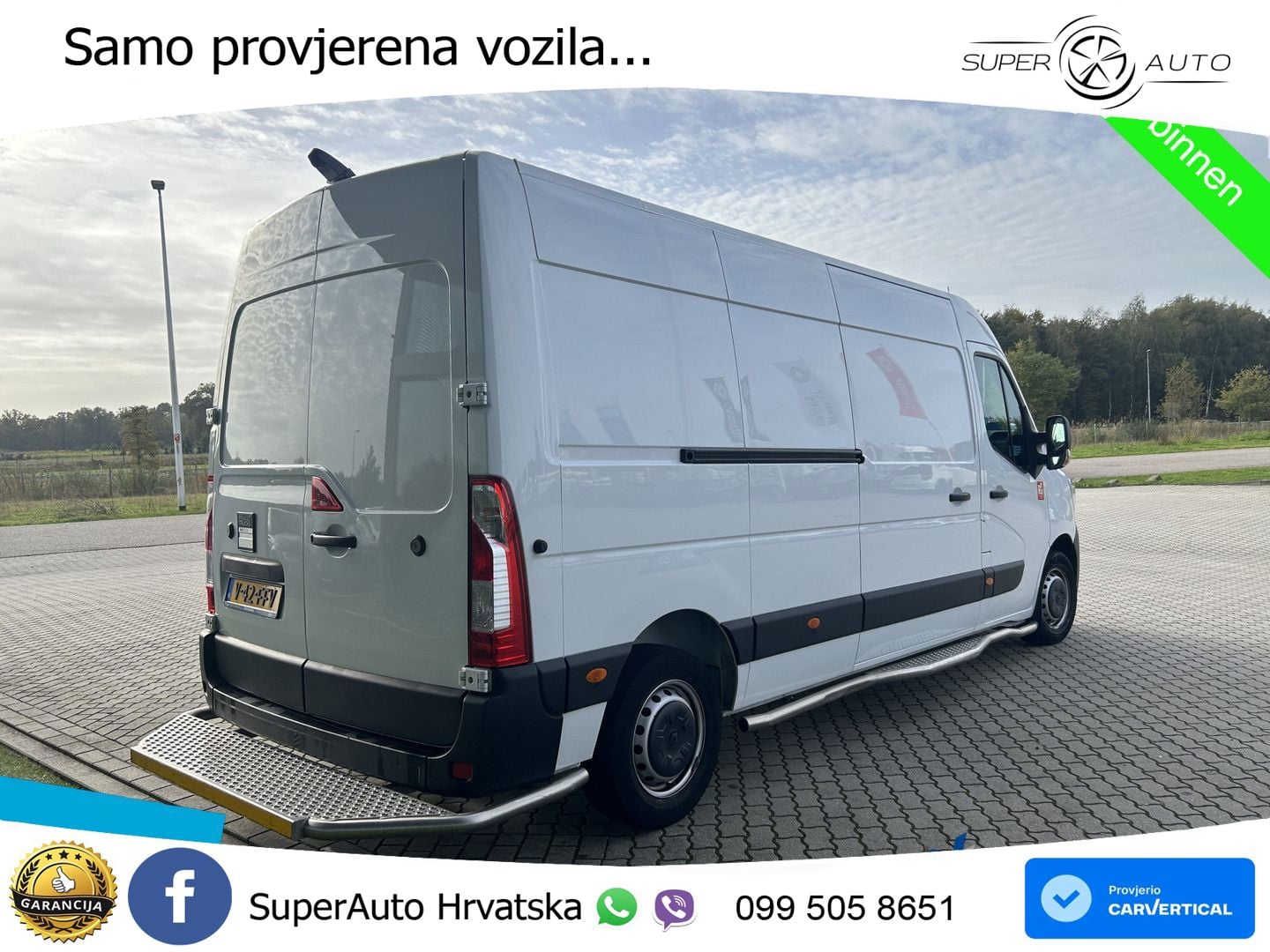 Renault Master T35 135 L3H2 Navigatie + PostNL inrichtin 136 KS