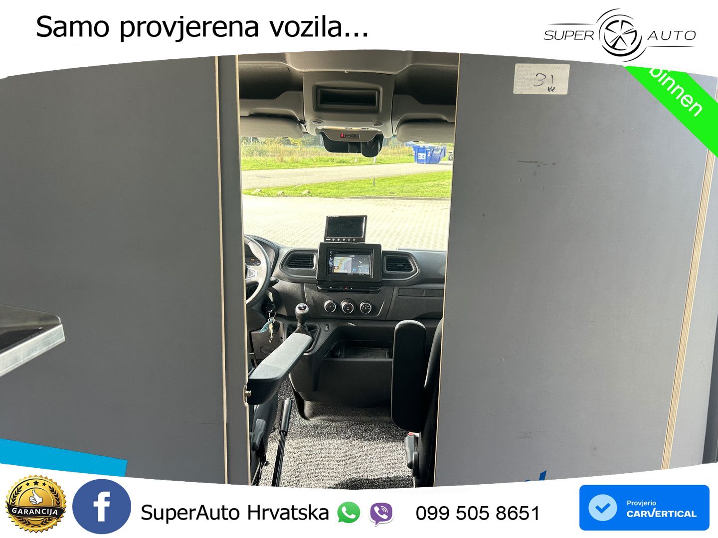 Renault Master T35 135 L3H2 Navigatie + PostNL inrichtin 136 KS