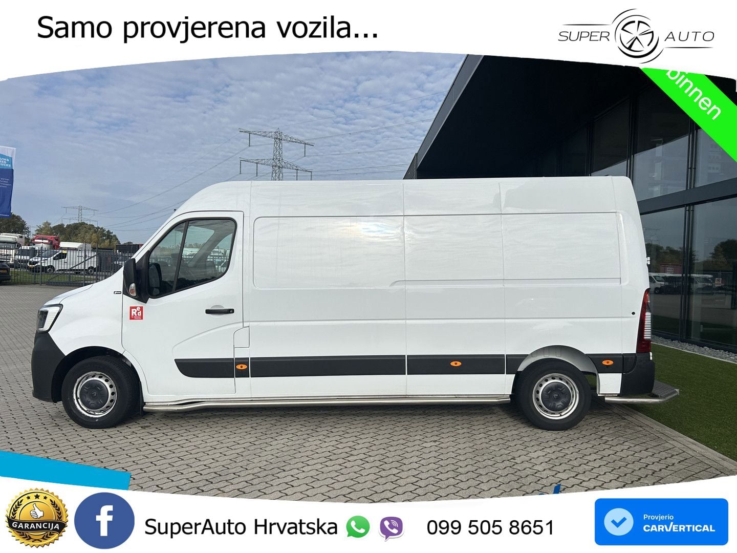 Renault Master T35 135 L3H2 Navigatie + PostNL inrichtin 136 KS