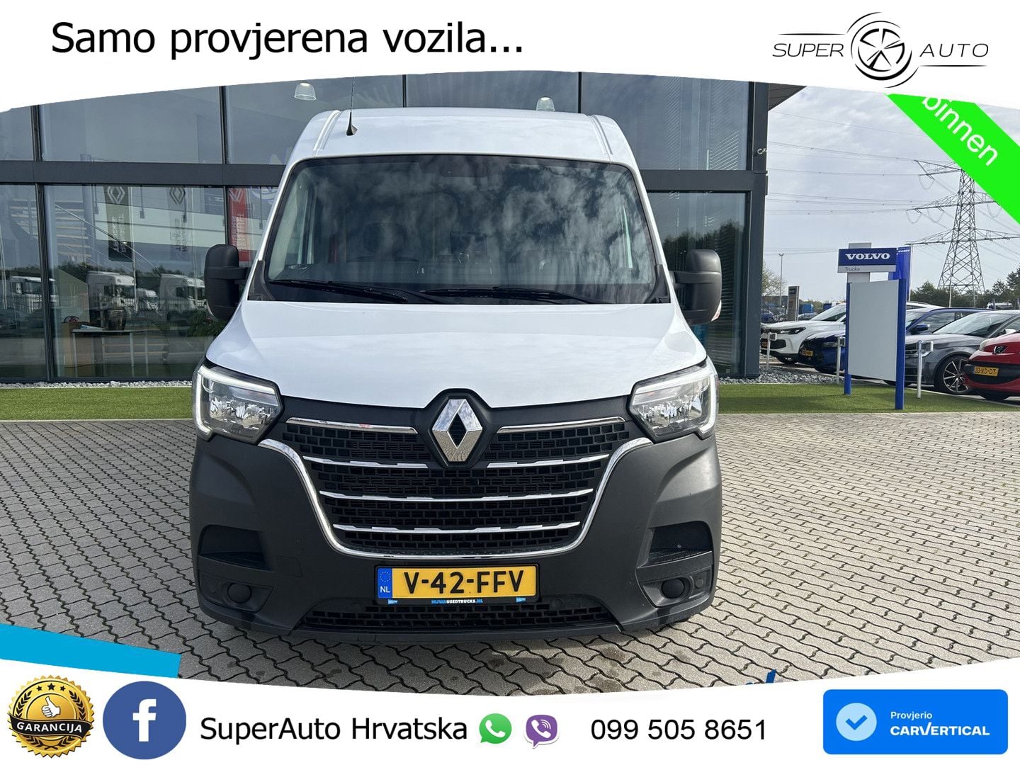Renault Master T35 135 L3H2 Navigatie + PostNL inrichtin 136 KS