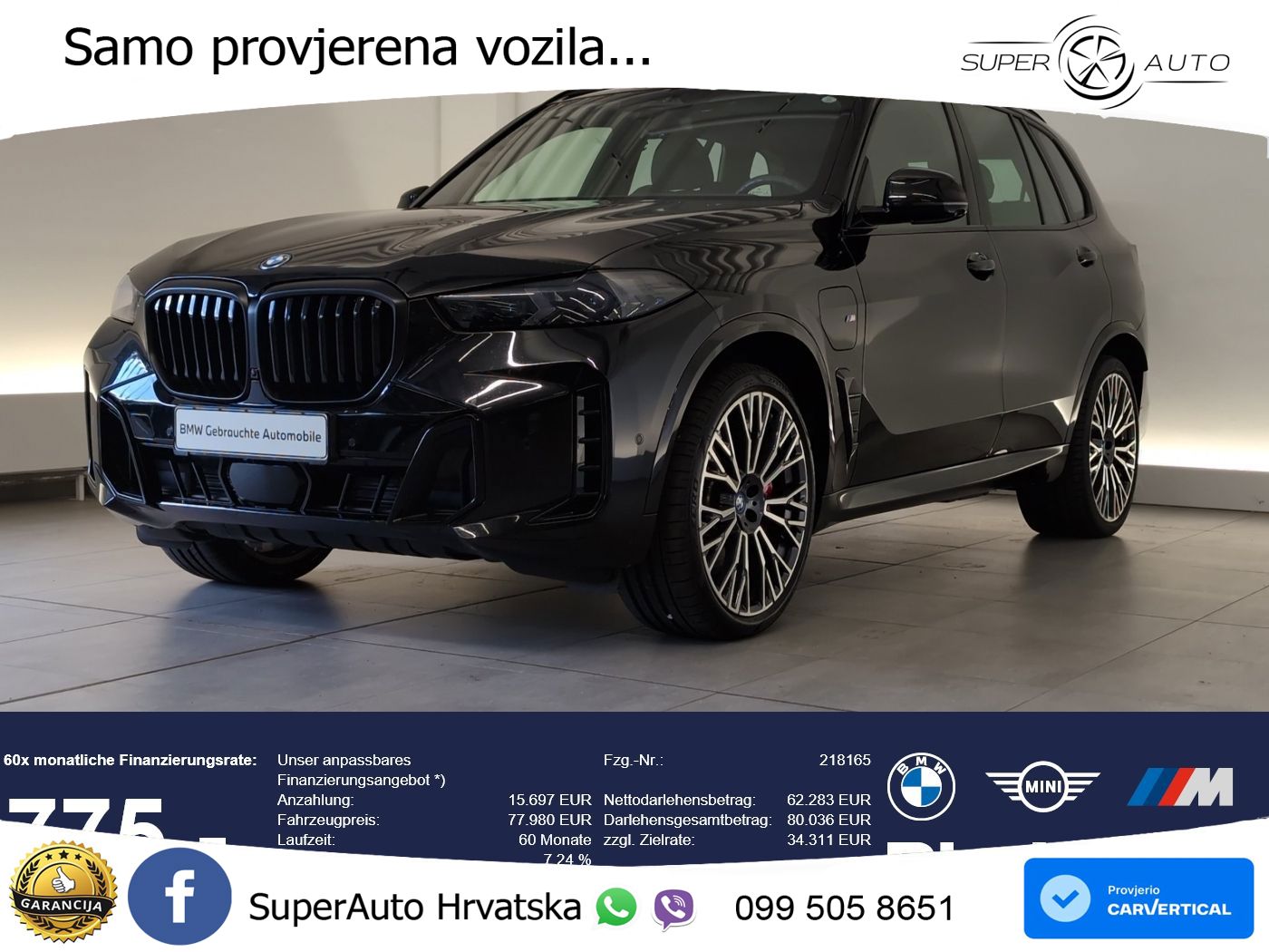 BMW X5 50e (489 KS) xDrive Steptronic M Sport
