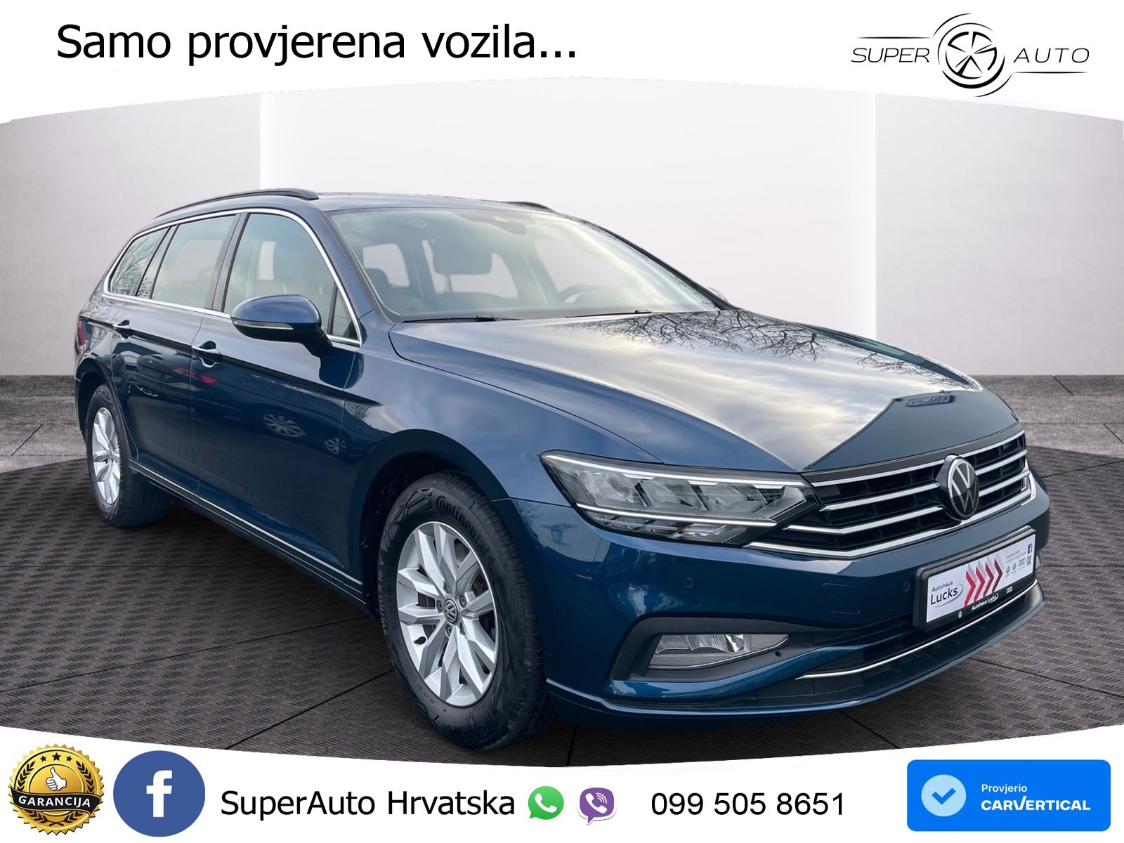 Volkswagen Passat Variant 2.0 TDI (150 KS) DSG Business LED+GR SJED+ACC