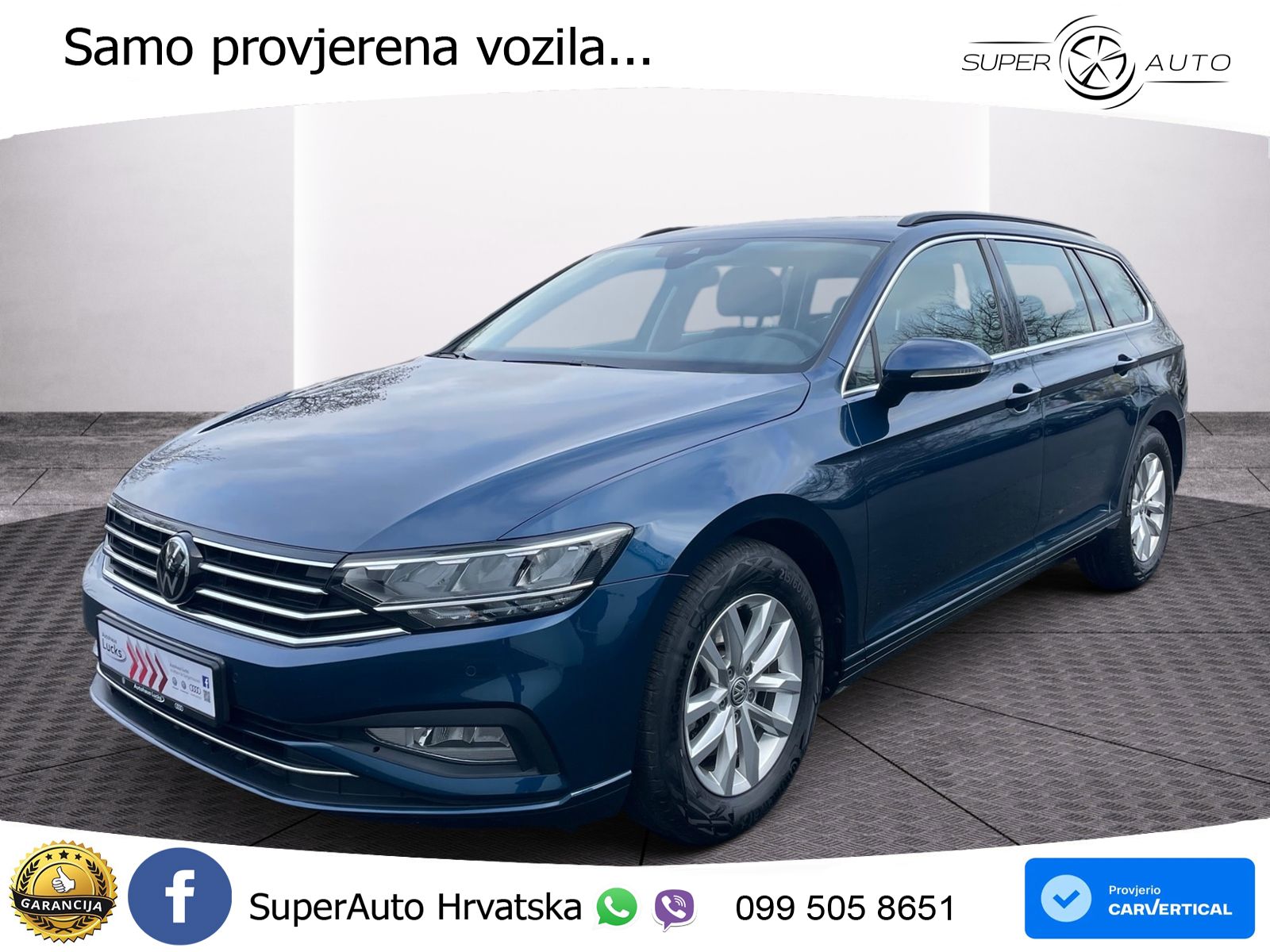 Volkswagen Passat Variant 2.0 TDI (150 KS) DSG Business LED+GR SJED+ACC