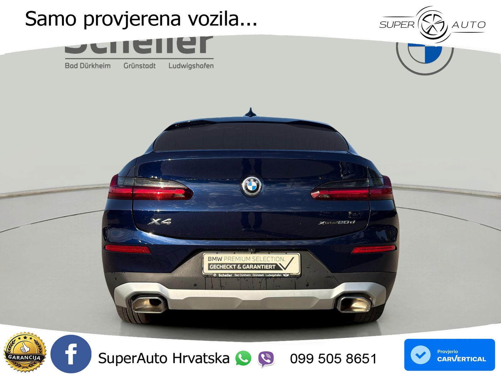BMW X4 20d (190 KS) xDrive Steptronic