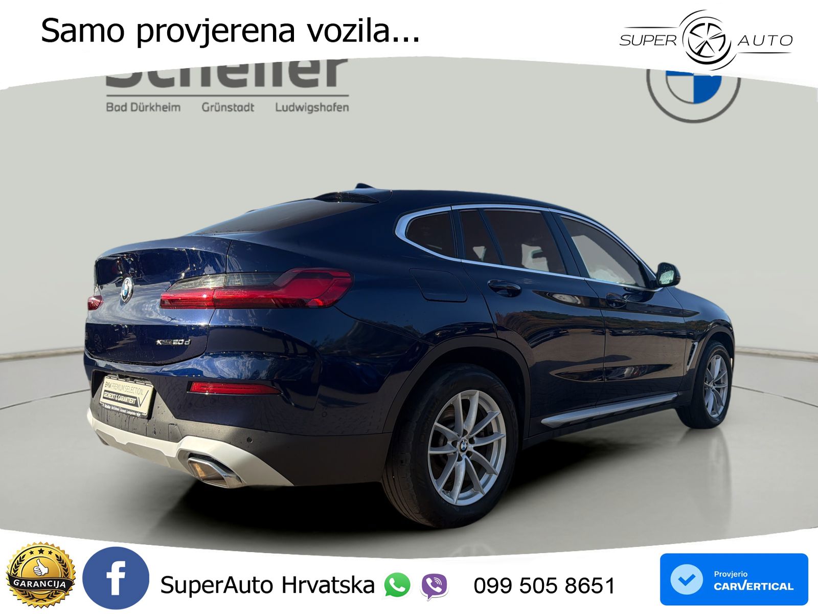 BMW X4 20d (190 KS) xDrive Steptronic