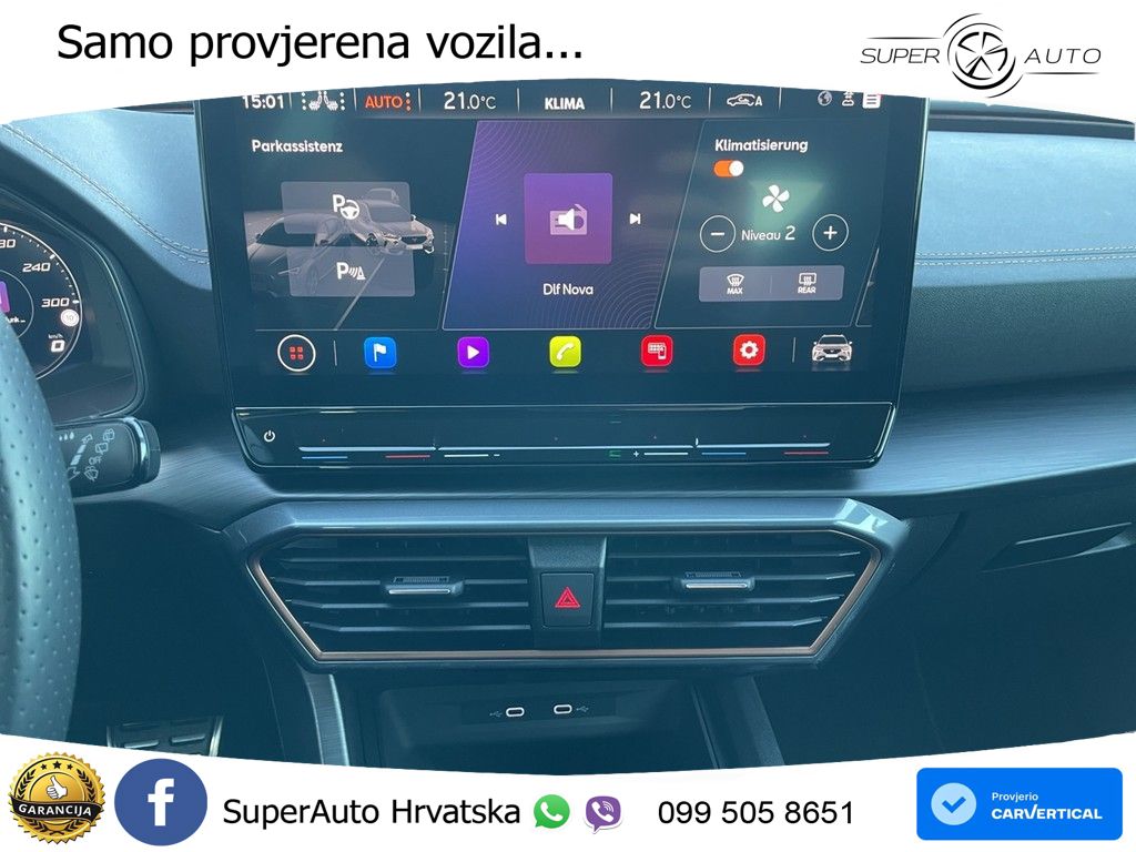 Cupra Formentor VZ5 2.5 TSI (390 KS) 4Drive DSG LED+GR SJED+ACC