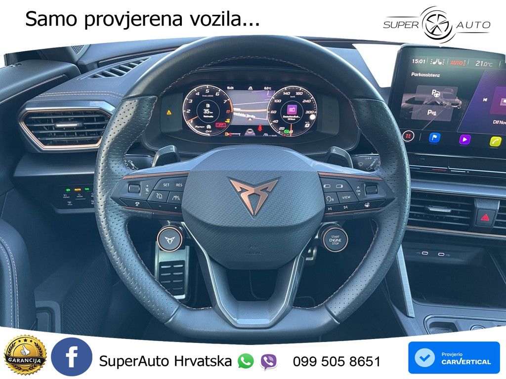 Cupra Formentor VZ5 2.5 TSI (390 KS) 4Drive DSG LED+GR SJED+ACC