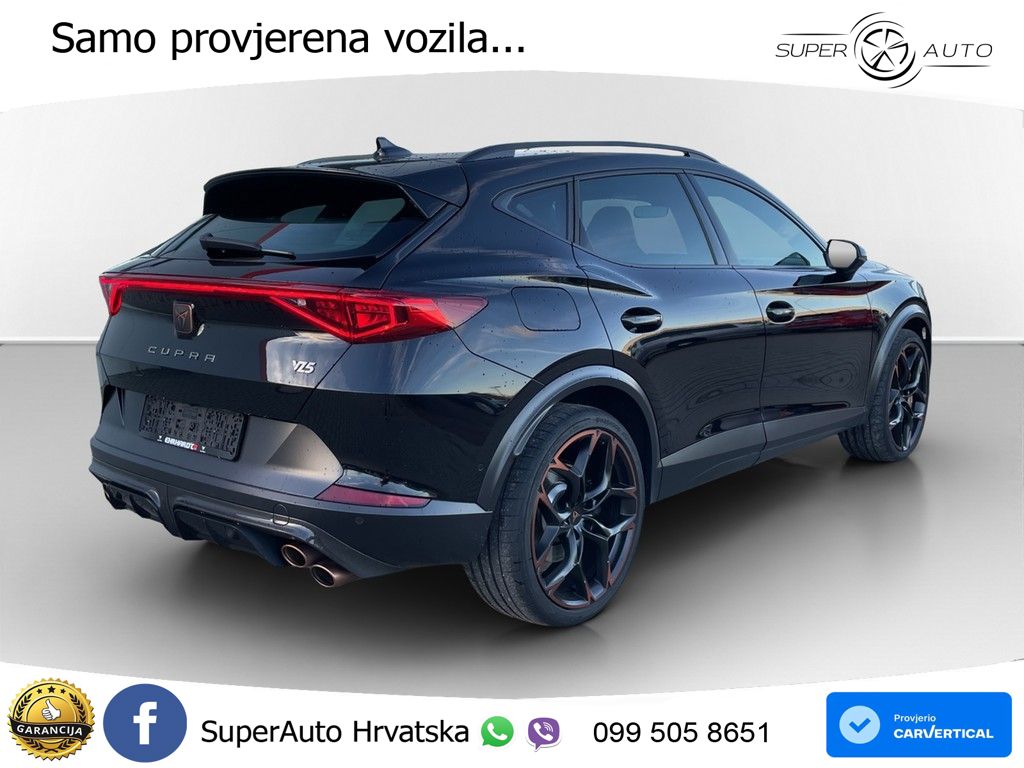 Cupra Formentor VZ5 2.5 TSI (390 KS) 4Drive DSG LED+GR SJED+ACC