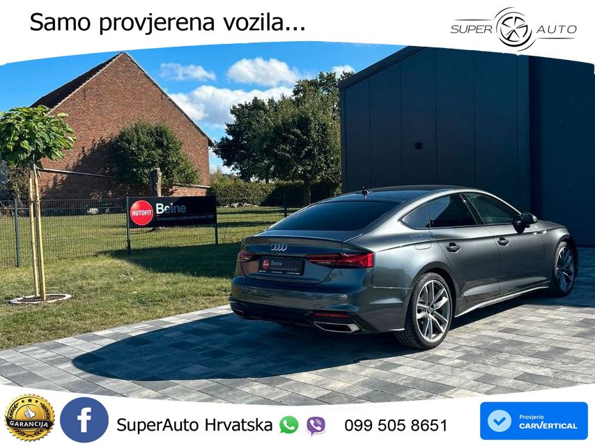 Audi A5 Sportback  40 TFSI (204 KS) S tronic S line