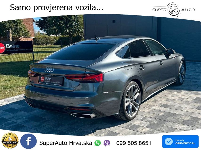 Audi A5 Sportback  40 TFSI (204 KS) S tronic S line