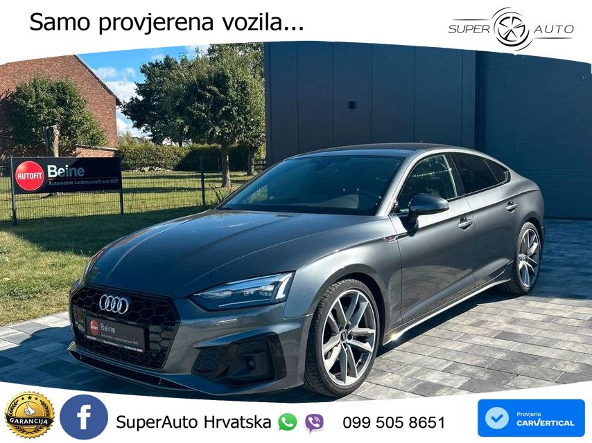 Audi A5 Sportback  40 TFSI (204 KS) S tronic S line