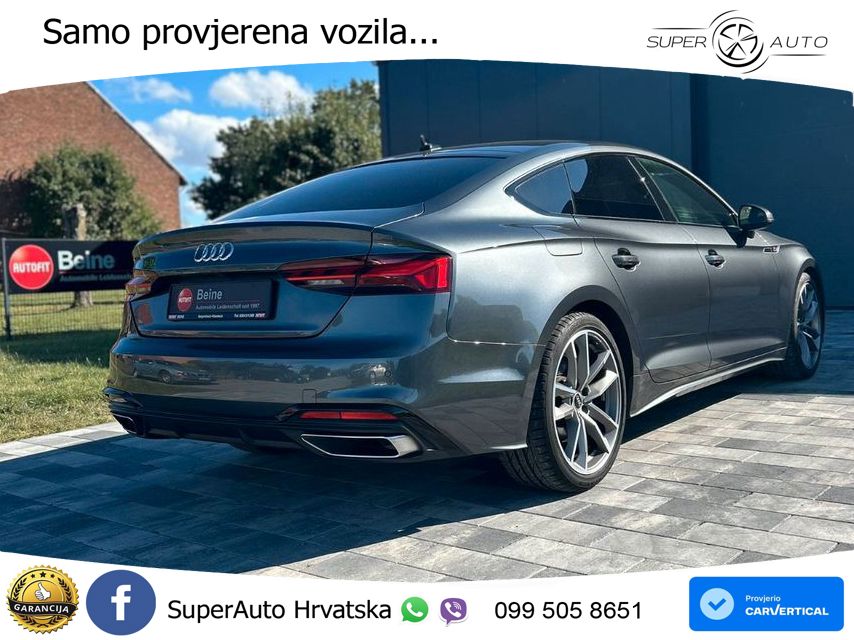 Audi A5 Sportback  40 TFSI (204 KS) S tronic S line