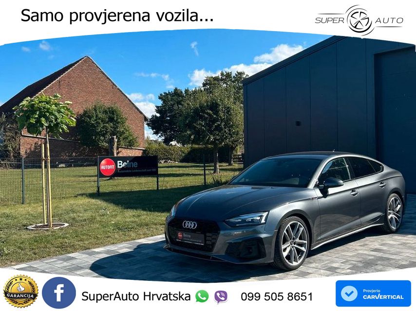 Audi A5 Sportback  40 TFSI (204 KS) S tronic S line