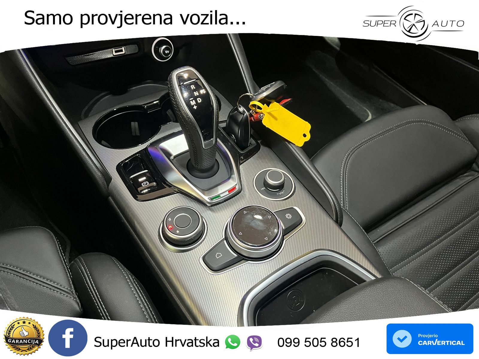 Alfa Romeo Giulia 2.0 Turbo (280 KS) Q4 Automatic LED+GR SJED+ACC