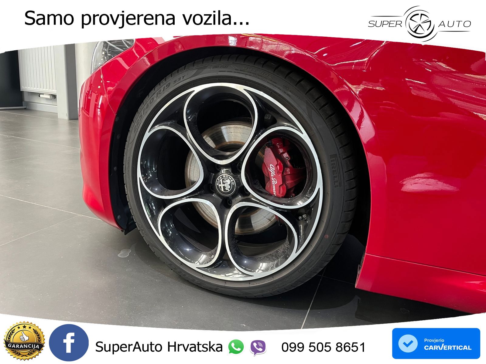 Alfa Romeo Giulia 2.0 Turbo (280 KS) Q4 Automatic LED+GR SJED+ACC