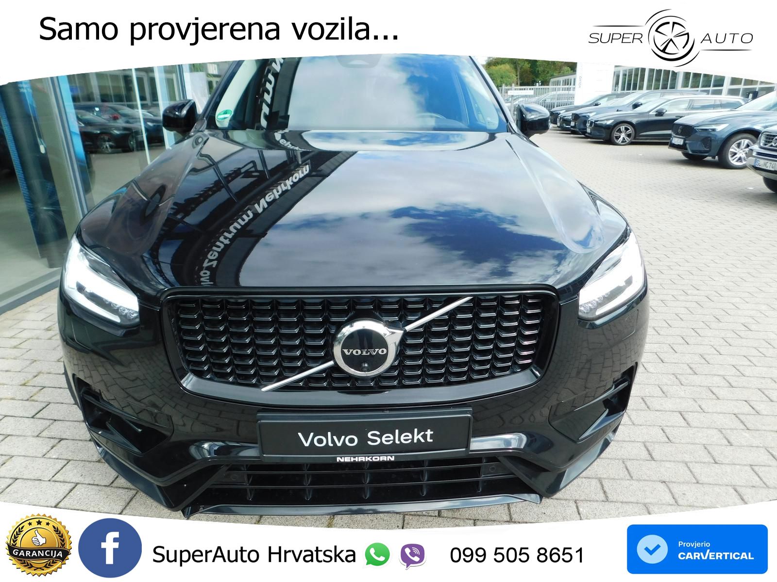 Volvo XC90 2.0 B5 Diesel AWD Automatic ACC+GR SJED+360+PANO