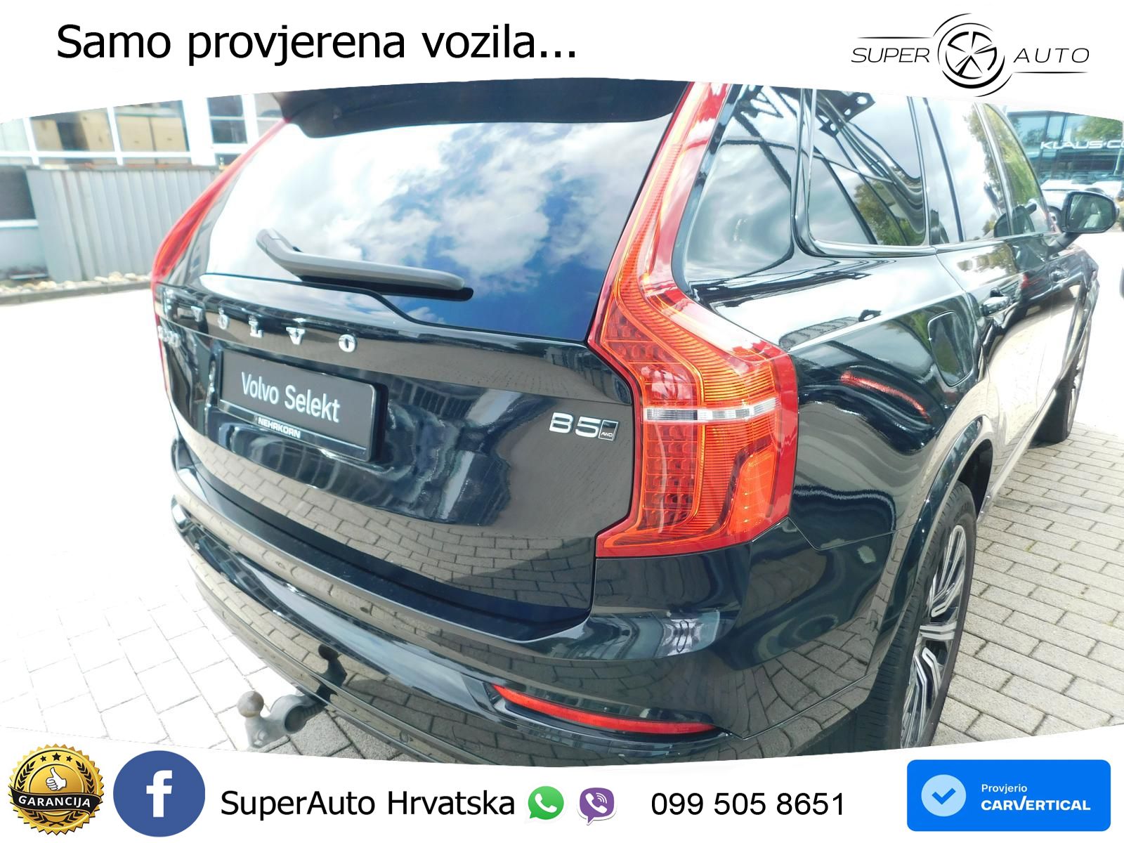 Volvo XC90 2.0 B5 Diesel AWD Automatic ACC+GR SJED+360+PANO