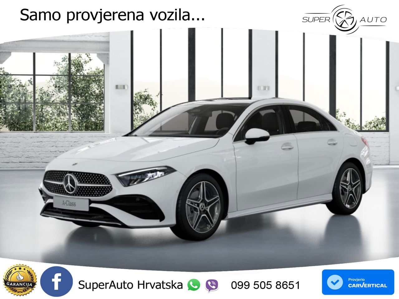 Mercedes-Benz A 200 7G-DCT AMG LED+GR SJED+ACC