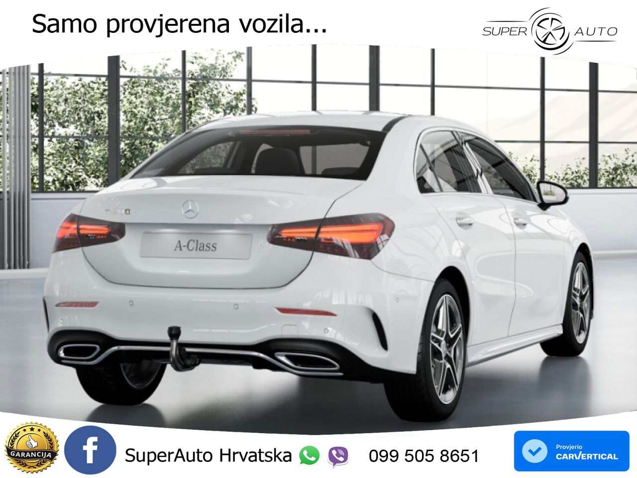 Mercedes-Benz A 200 7G-DCT AMG LED+GR SJED+ACC