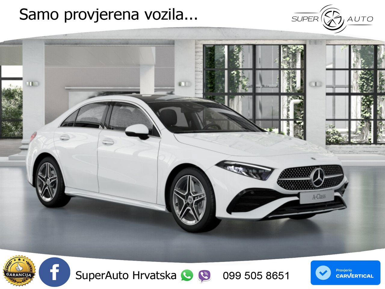 Mercedes-Benz A 200 7G-DCT AMG LED+GR SJED+ACC