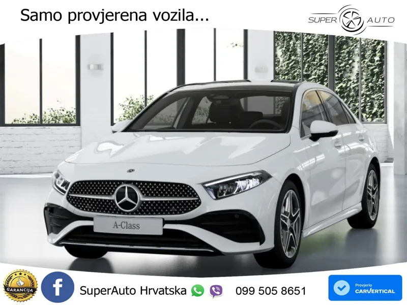 Mercedes-Benz A 200 7G-DCT AMG LED+GR SJED+ACC