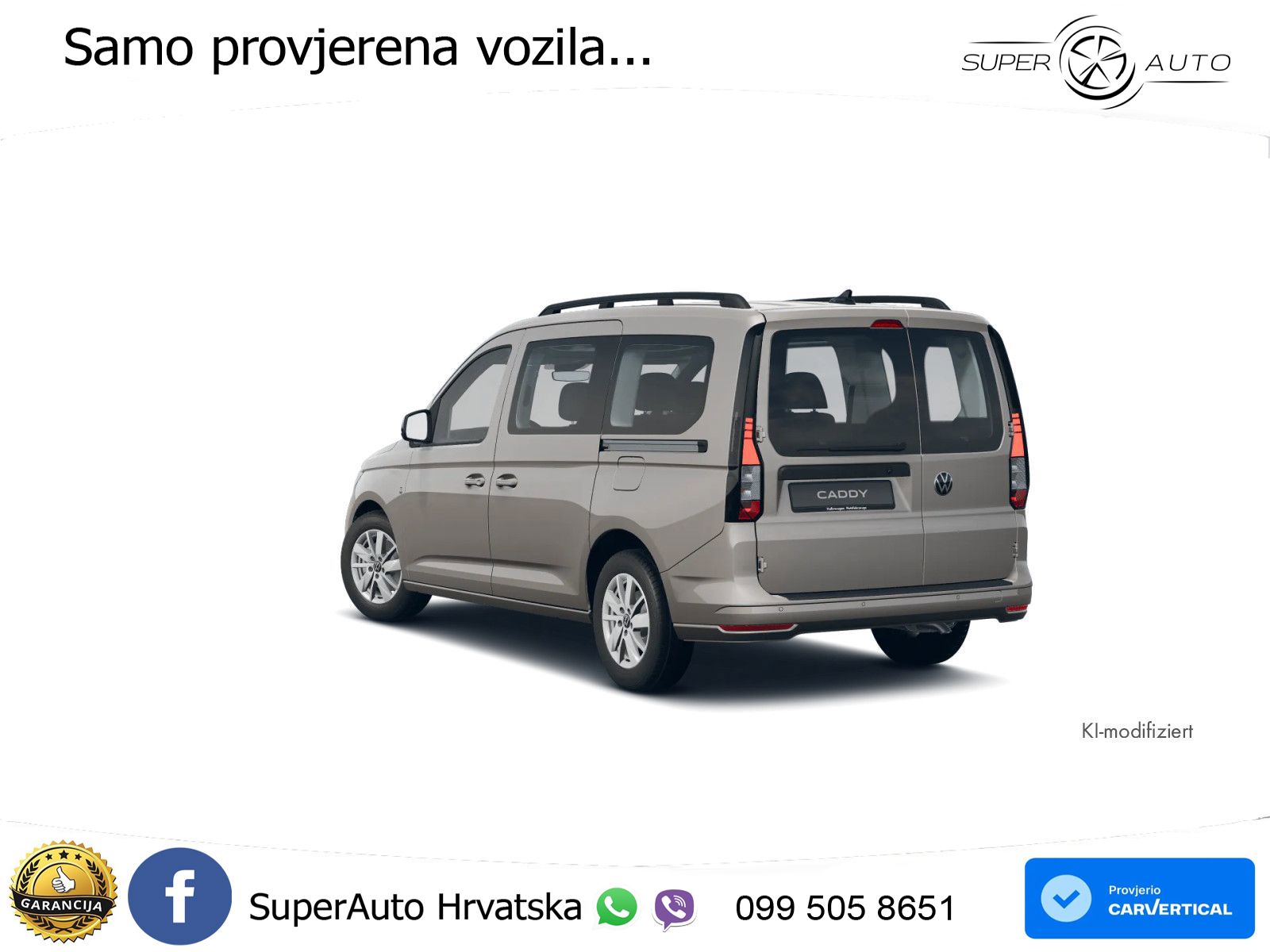 Volkswagen Caddy Maxi Life 1.5 TSI EINPARKHILFE LED NAVI RÜ 116 KS
