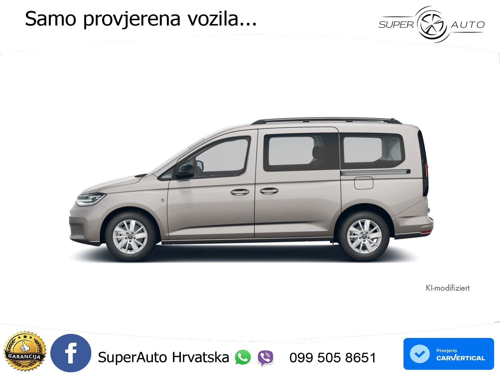 Volkswagen Caddy Maxi Life 1.5 TSI EINPARKHILFE LED NAVI RÜ 116 KS