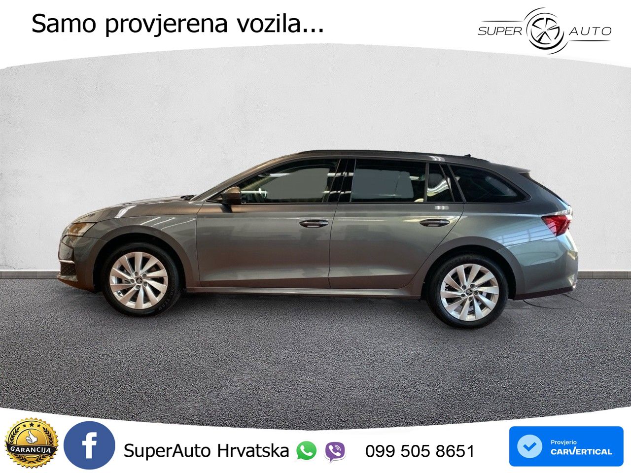 Škoda Octavia Combi 2.0 TDI (150 KS) DSG Selection LED+GR SJED+ACC