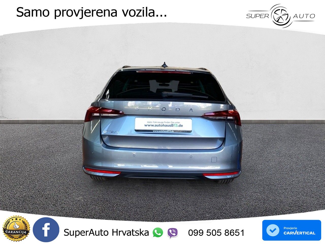 Škoda Octavia Combi 2.0 TDI (150 KS) DSG Selection LED+GR SJED+ACC