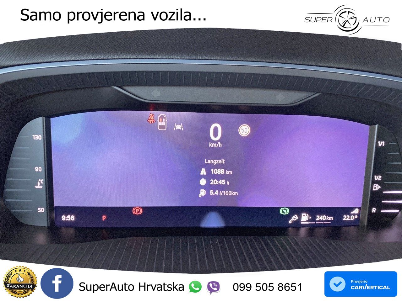 Škoda Octavia Combi 2.0 TDI (150 KS) DSG Selection LED+GR SJED+ACC
