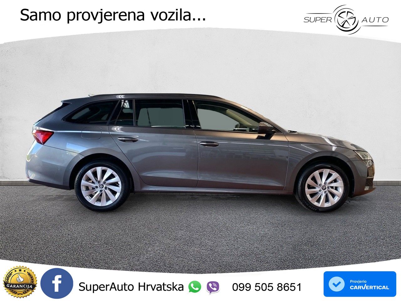Škoda Octavia Combi 2.0 TDI (150 KS) DSG Selection LED+GR SJED+ACC
