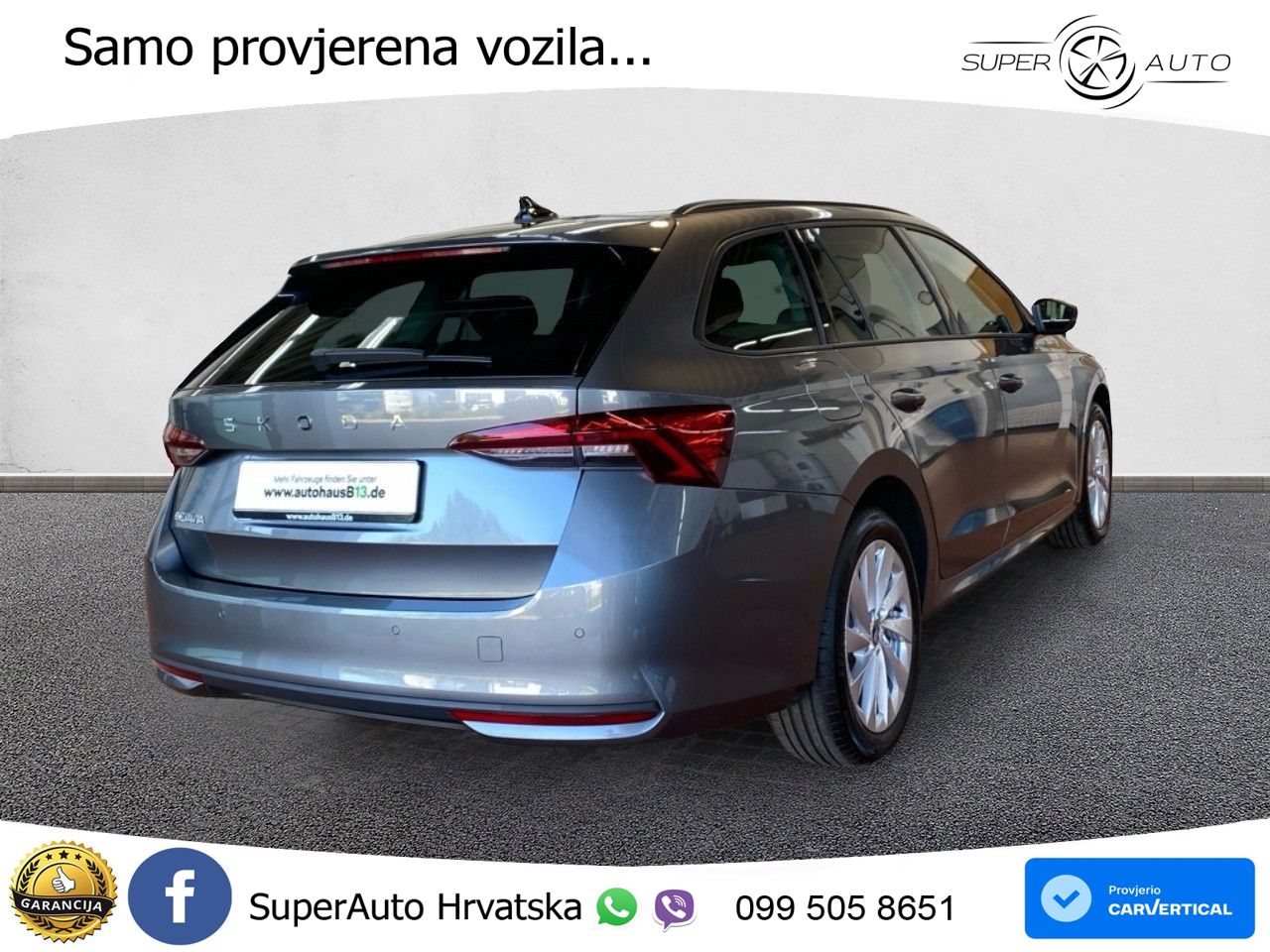 Škoda Octavia Combi 2.0 TDI (150 KS) DSG Selection LED+GR SJED+ACC
