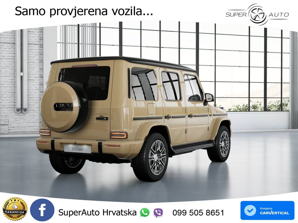 Mercedes G 580 EQ Long 116 kWh (587 KS) 4MATIC Exclusive LED+GR SJED+ACC