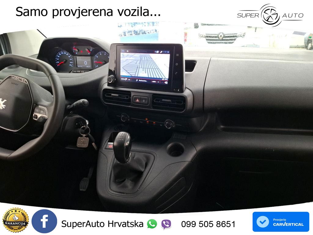 Peugeot Partner 1.5 BlueHDi 100 L1 Navi,Kamera,3 Sitze 101 KS