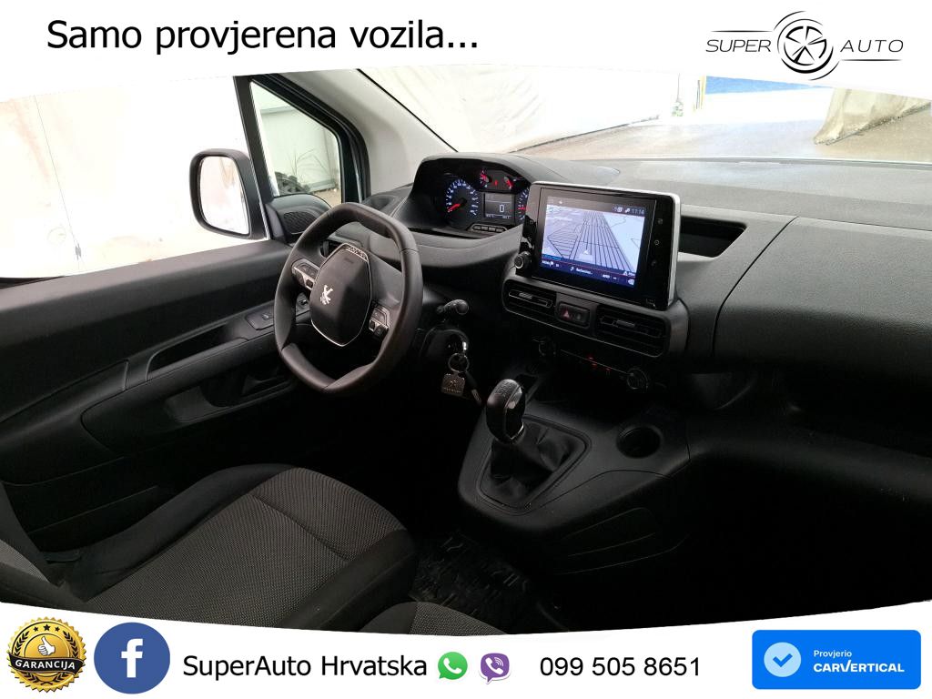 Peugeot Partner 1.5 BlueHDi 100 L1 Navi,Kamera,3 Sitze 101 KS