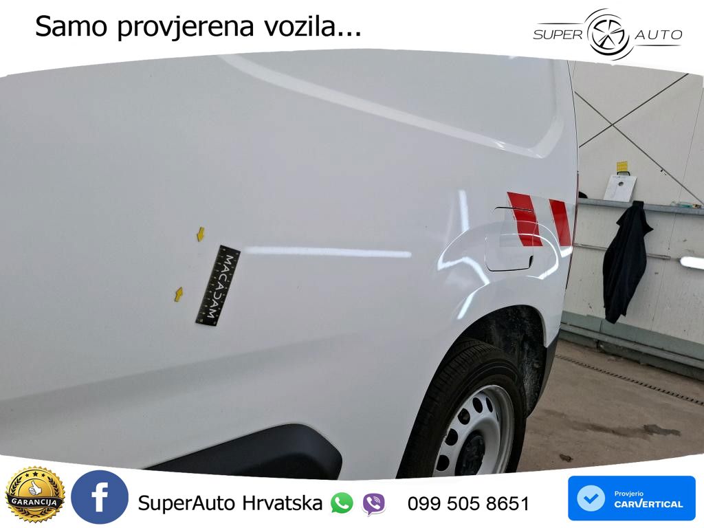 Peugeot Partner 1.5 BlueHDi 100 L1 Navi,Kamera,3 Sitze 101 KS
